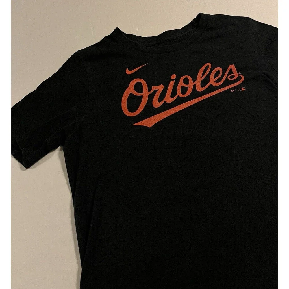 Nike Baltimore Orioles MLB Cal Ripken Jr #8 Jersey T-Shirt Youth Boys XL Black